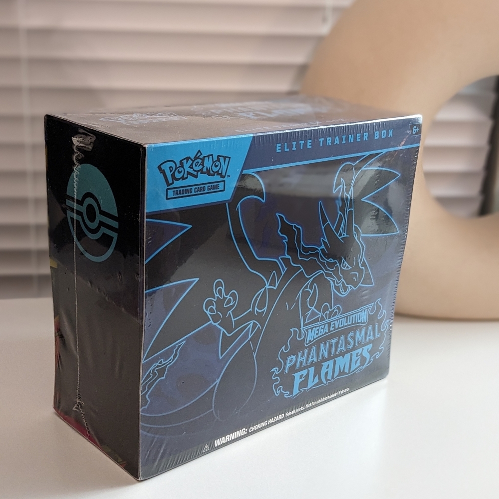 🔥 NEW Phantasmal Flames Elite Trainer Box ETB Pokemon Cards Factory Sealed 🔥 - Picture 9 of 9